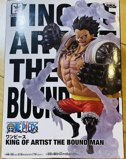 One Piece Banpresto King of Artist Luffy Gear 4th The Bound Man Figure for Sale