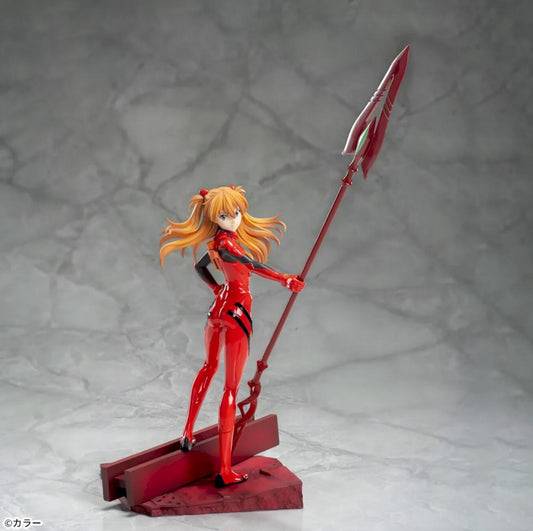 Evangelion Luminasta Asuka × Spear of Cassius Figure for Sale