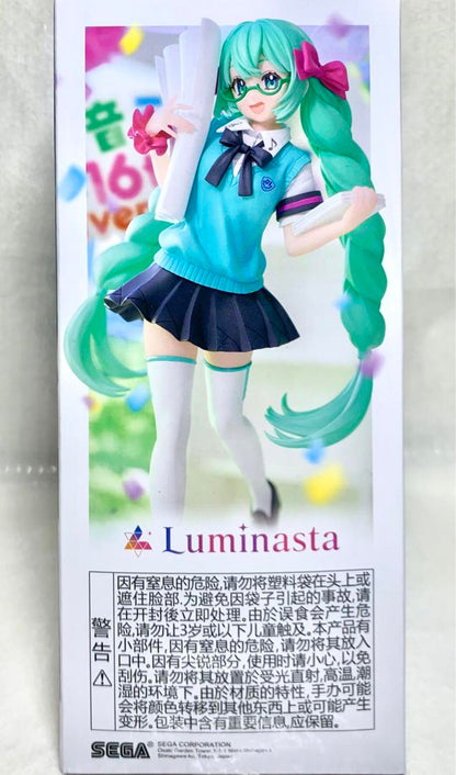 SEGA Luminasta Miku 16th Anniversary Booota Ver. Figure Buy