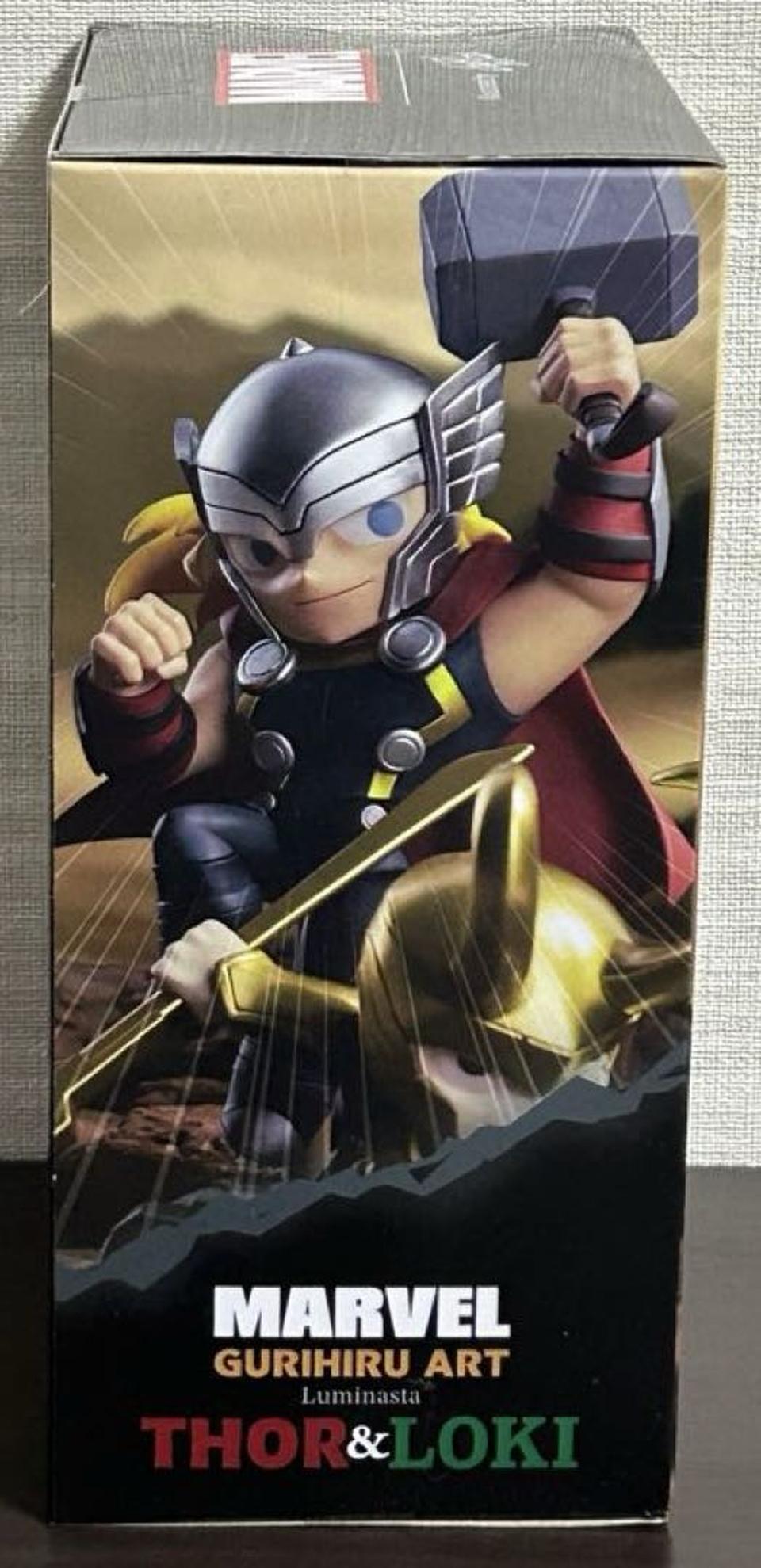 Marvel Gurihiru Art Luminasta Thor Loki Figure for Sale