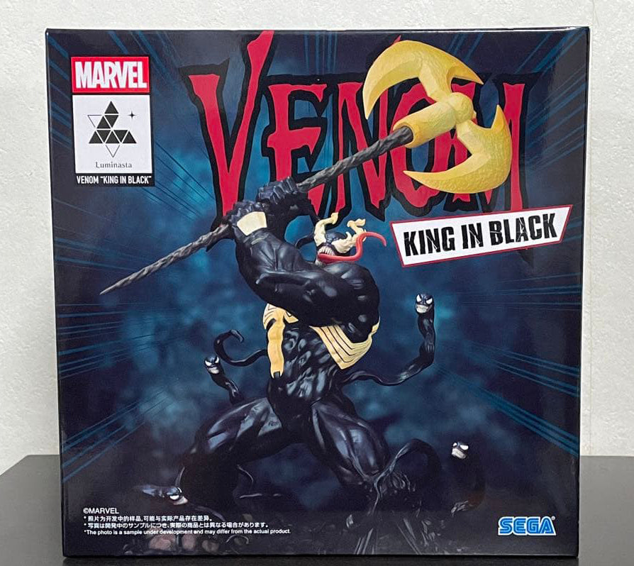 Marvel Luminasta Venom King in Black Figure for Sale