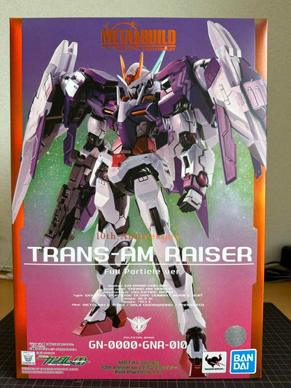 METAL BUILD 10th Anniversary Gundam 00 Trans-Am Raiser Full Particle ver. Buy
