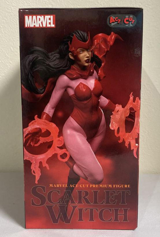 MARVEL SCARLET WITCH フィギュア SEGA Marvel ACT/CUT Premium Figure Scarlet Witch JAPAN