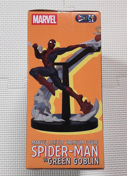 Marvel ACT/CUT Premium Figure Spider-Man vs Green Goblin for Sale