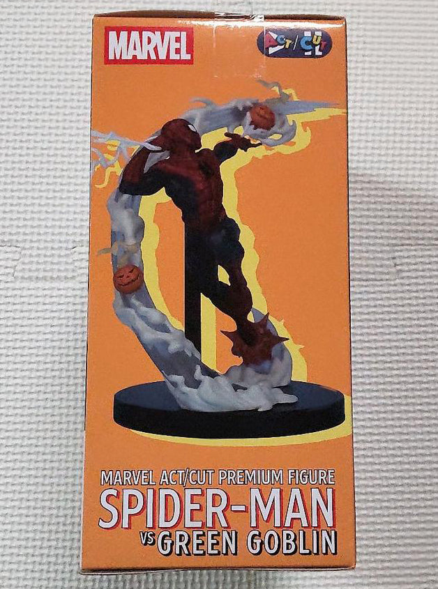 Marvel ACT/CUT Premium Figure Spider-Man vs Green Goblin for Sale