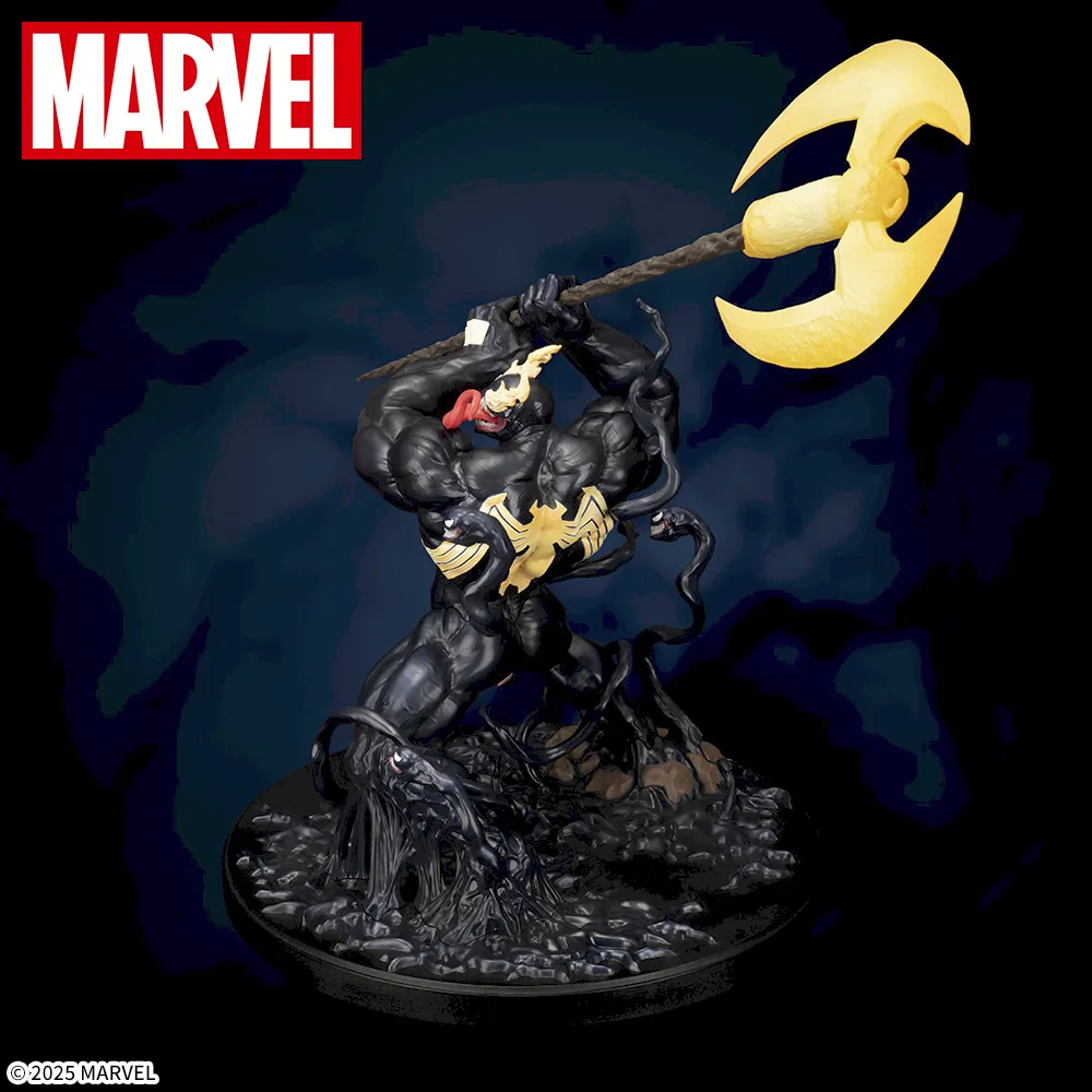 Marvel Luminasta Venom King in Black Figure for Sale