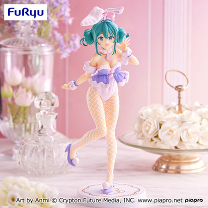 Miku BiCute Bunnies Figure White Bunny Lavender Ver. FuRyu Hatsune Miku Buy