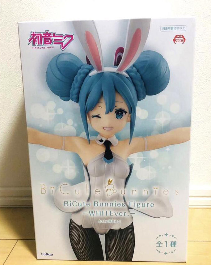 Miku BiCute Bunnies Figure White Ver. FuRyu Hatsune Miku Buy