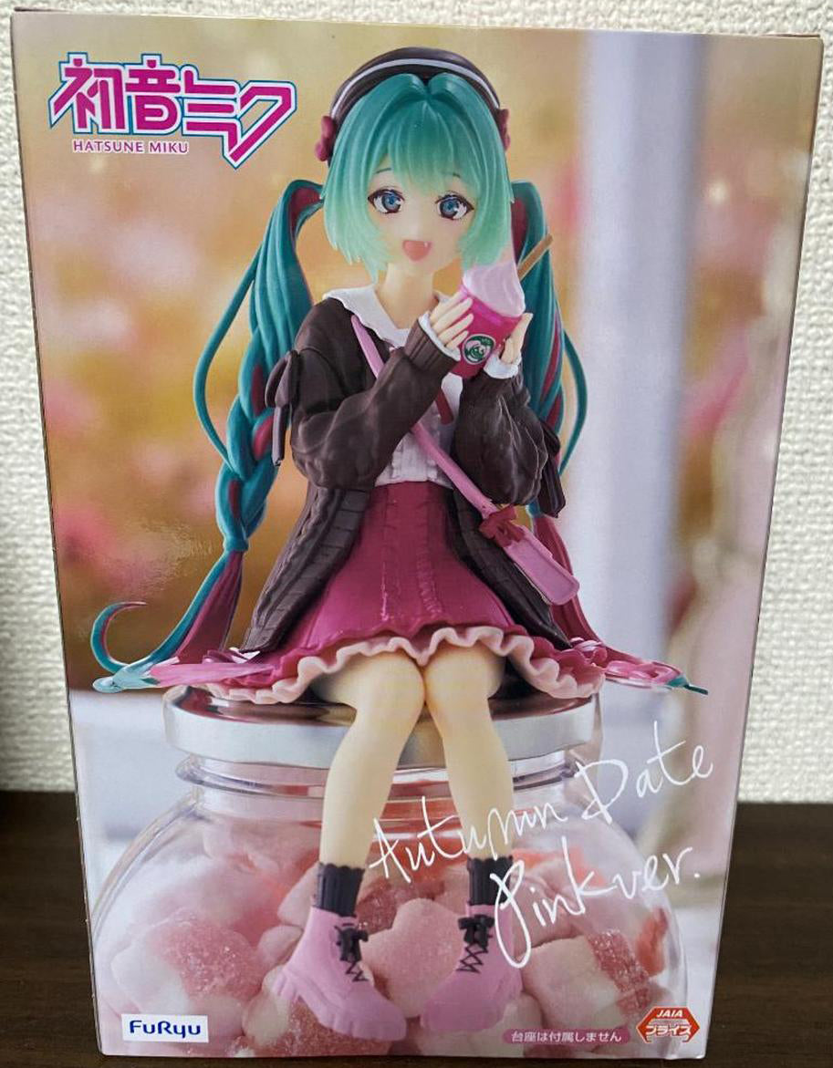 Miku Noodle Stopper Figure Autumn Date Pink ver. Buy