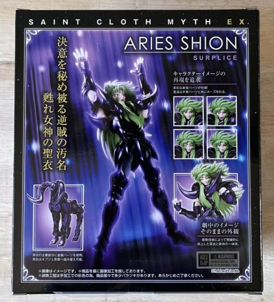 Saint Cloth Myth EX Aries Shion Surplice Figure