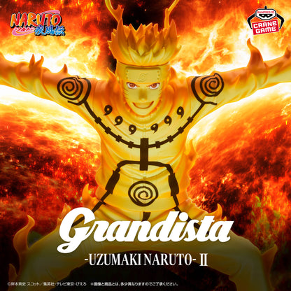 Grandista Naruto Uzumaki 2 Nine-Tails Chakra Mode Figure for Sale