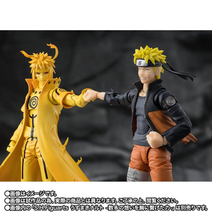 Naruto: Shippuden S.H.Figuarts Minato Namikaze Kurama Link Mode Figure