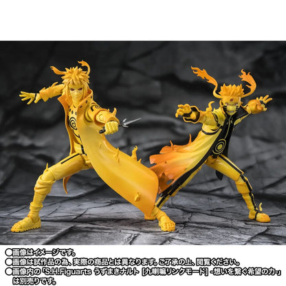 Naruto: Shippuden S.H.Figuarts Minato Namikaze Kurama Link Mode Figure