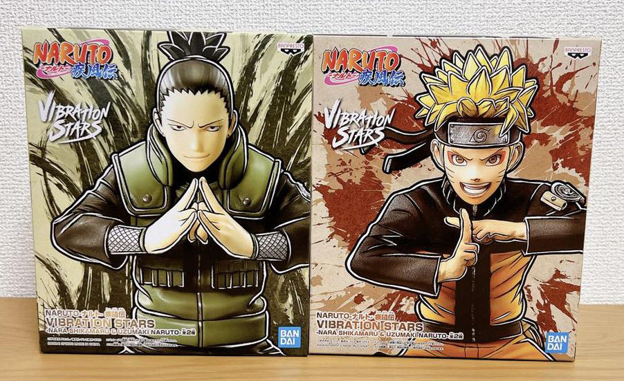 Naruto: Shippuden Vibration Stars Shikamaru Nara & Naruto Sage Mode Figure Buy