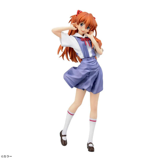 Neon Genesis Evangelion High Premium Figure Asuka School Uniform Ver. for Sale