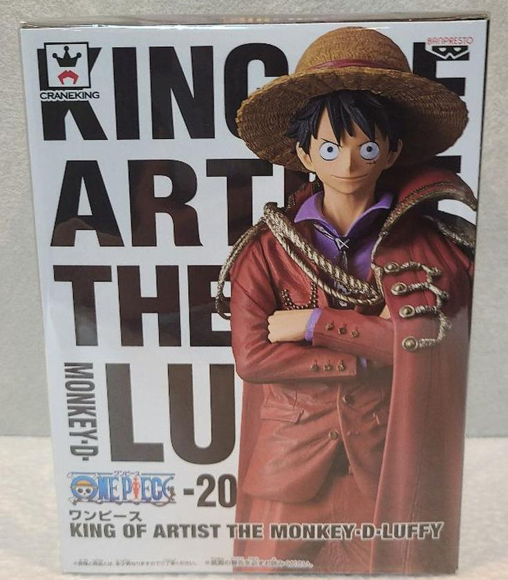 One Piece Banpresto King of Artist Luffy Figure 20th Limited for Sale