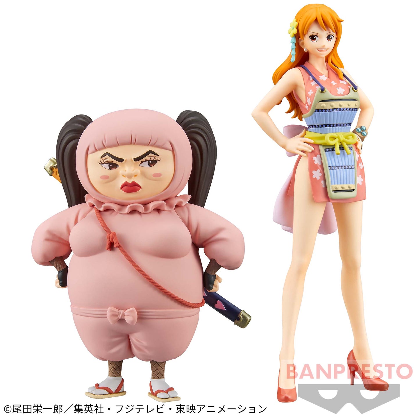 One Piece DXF The Grandline Lady Wano Vol.8 Shinobu & Nami Figure