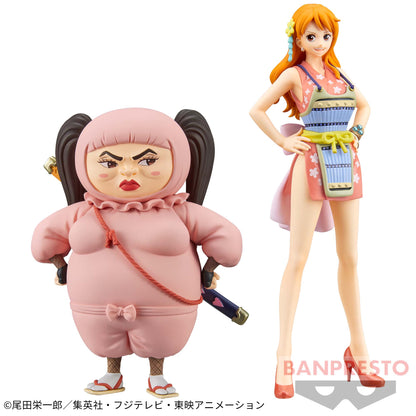 One Piece DXF The Grandline Lady Wano Vol.8 Shinobu & Nami Figure