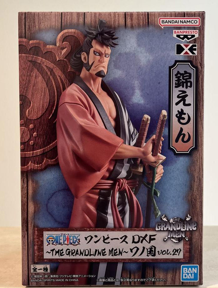 Kenemon One Piece DXF The Grandline Men Wano Country Vol.27 Kinemon Figure Buy ...