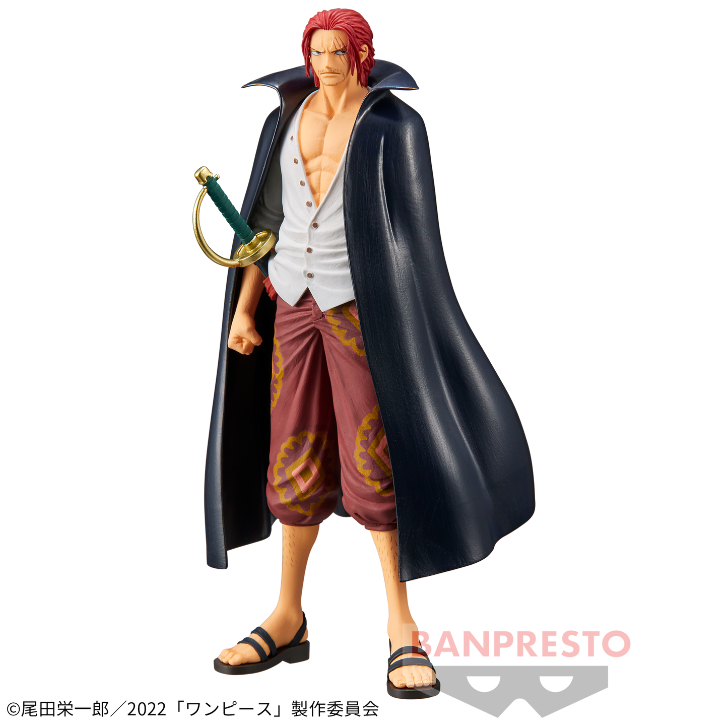 One Piece DXF The Grandline Men Vol.2 Film Red Shanks Figure for Sale