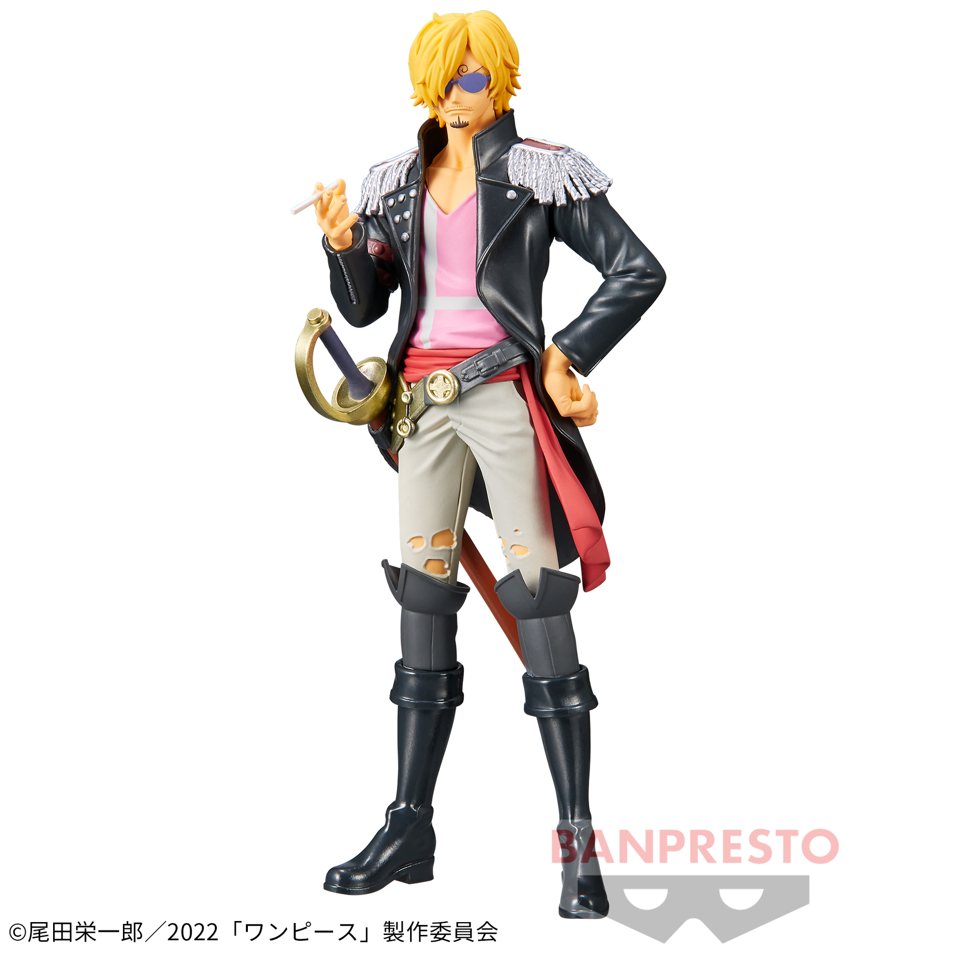 One Piece DXF The Grandline Men Vol.4 Film Red Sanji Figure for Sale