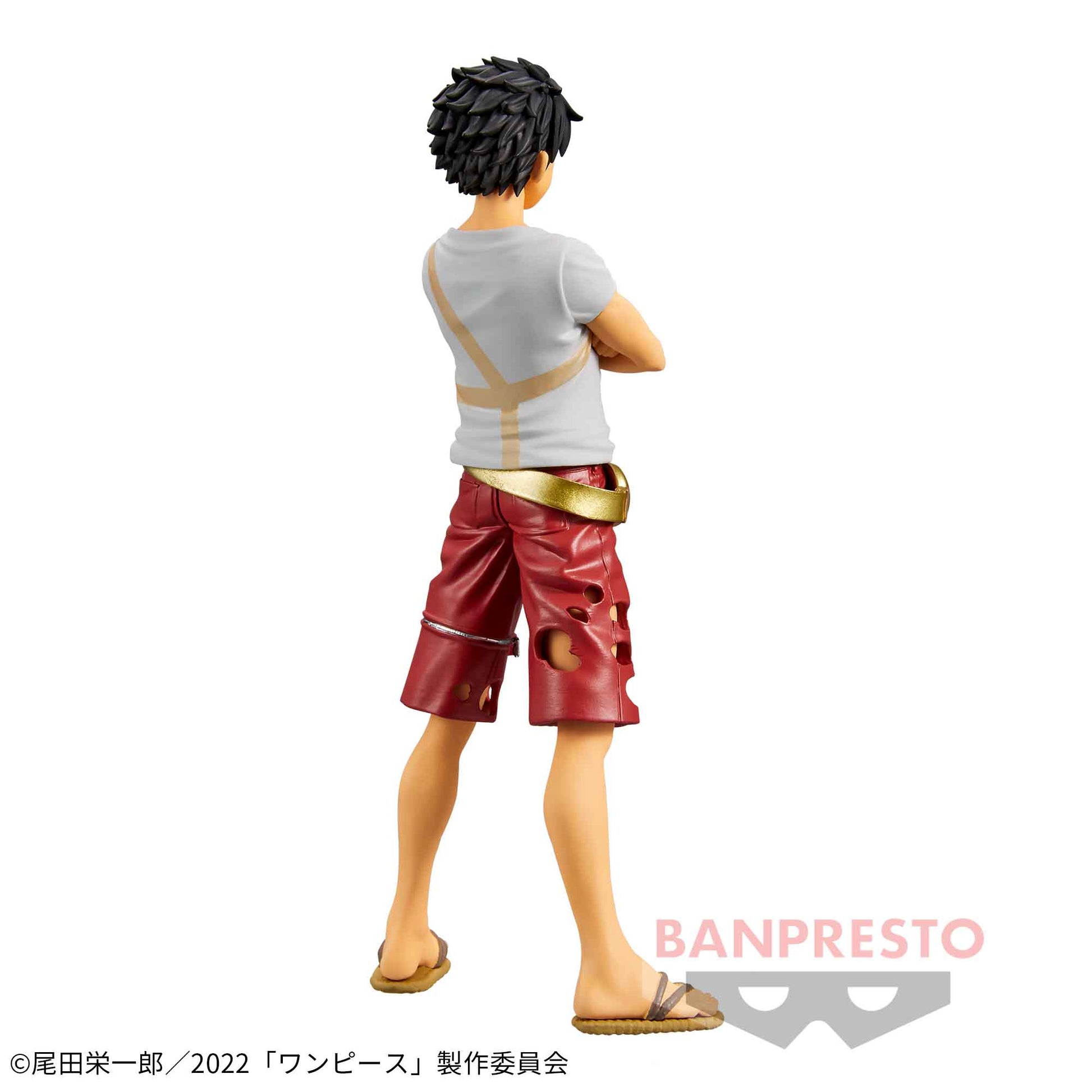 One Piece Film Red Luffy Figure DXF The Grandline Men Vol.6 for Sale