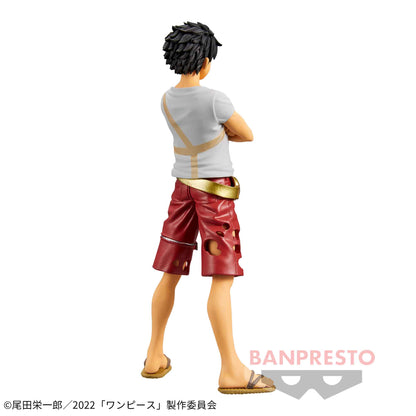 One Piece Film Red Luffy Figure DXF The Grandline Men Vol.6 for Sale