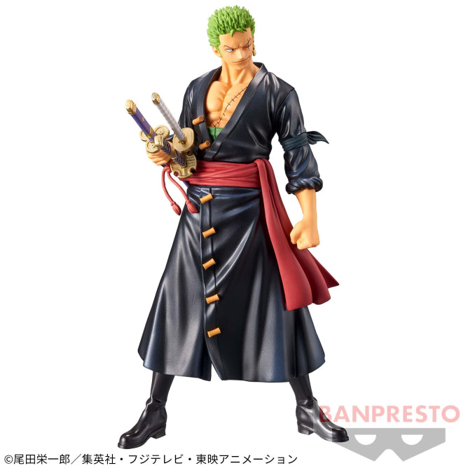 One Piece DXF The Grandline Men Wano Country Vol.13 Roronoa Zoro Figure for Sale