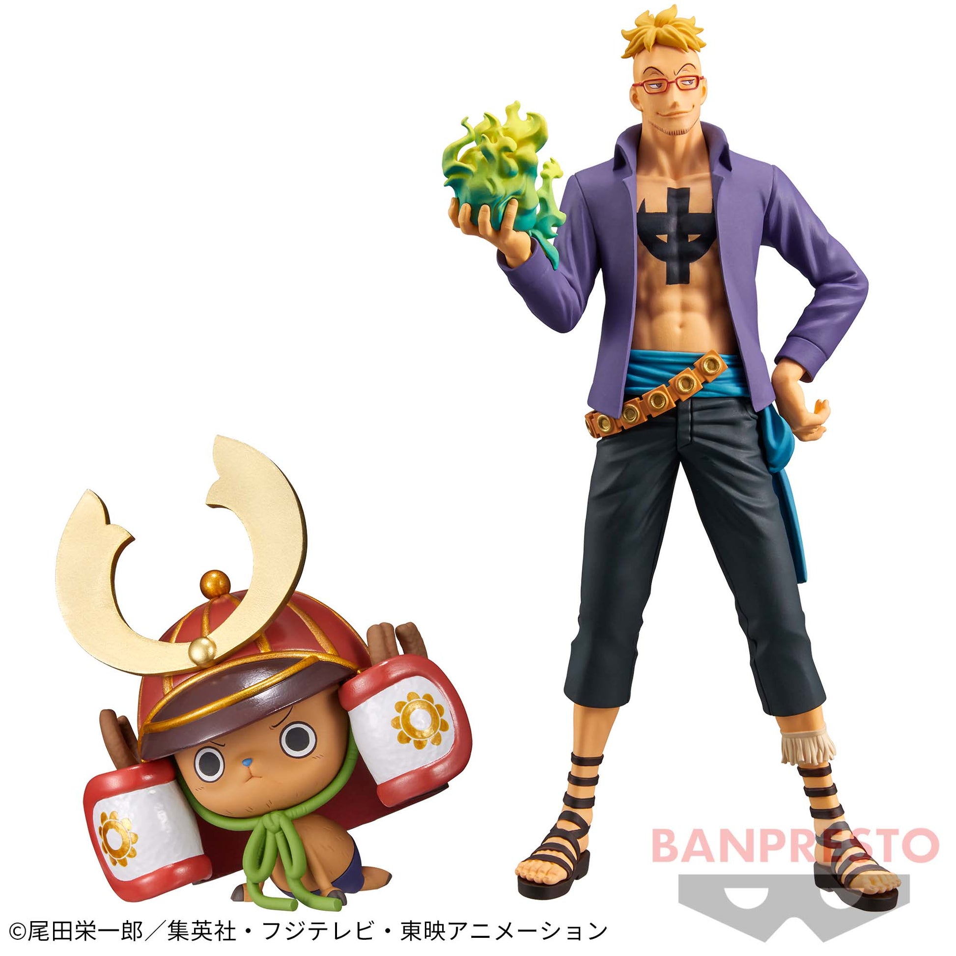 One Piece Chopper Marco Figure DXF The Grandline Men Wano Country Vol.21 for Sale