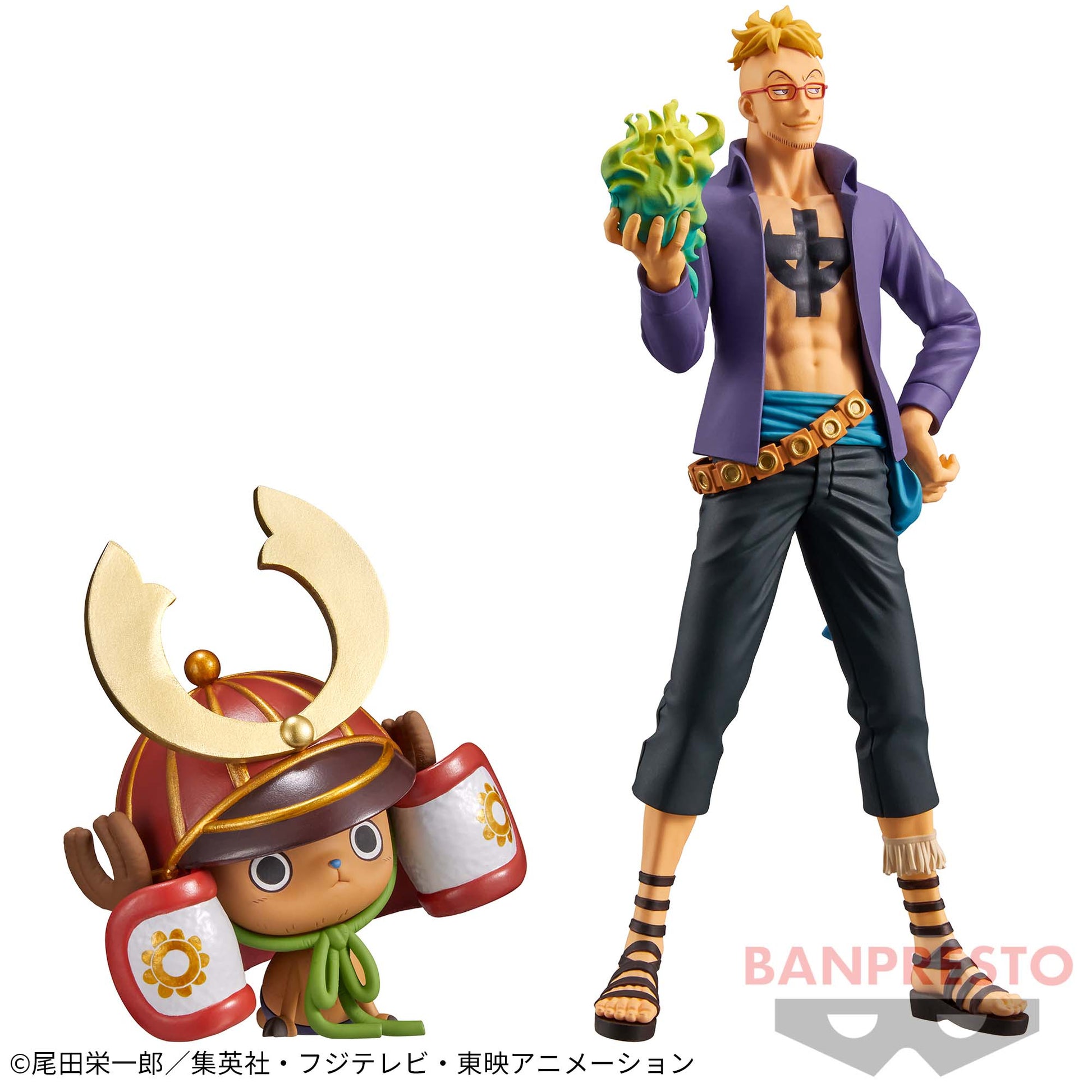 One Piece Chopper Marco Figure DXF The Grandline Men Wano Country Vol.21 for Sale