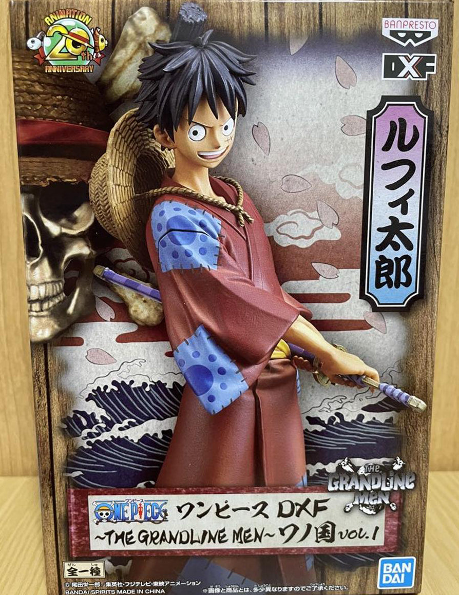 One Piece DXF The Grandline Men Wano Country Vol.1 Luffytaro Figure for Sale