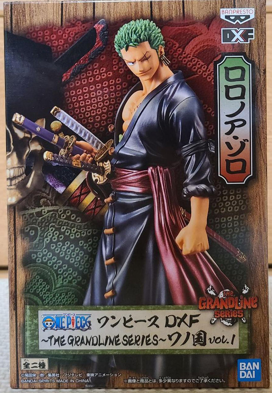 One Piece DXF The Grandline Men Wano Country Vol.13 Roronoa Zoro Figure for Sale