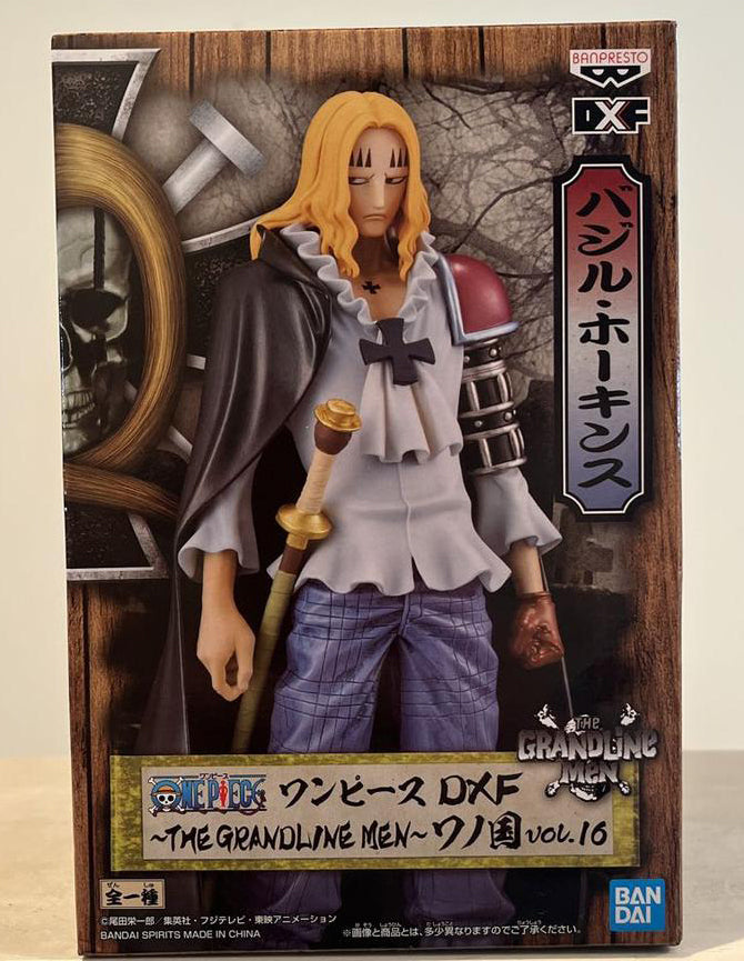 One Piece DXF The Grandline Men Wano Country Vol.16 Basil Hawkins Figure for Sale