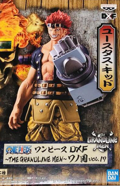 One Piece DXF The Grandline Men Wano Vol.17 Eustass Kid Figure for Sale