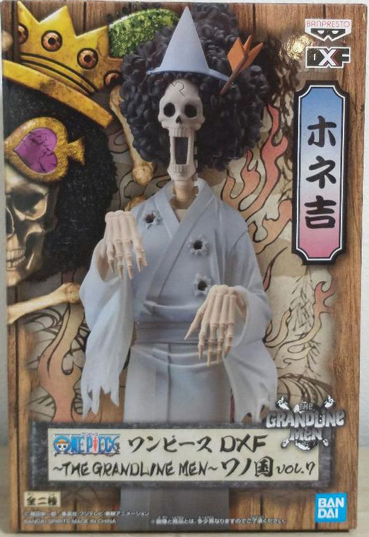 One Piece DXF The Grandline Men Wano Vol.7 Brook Figure for Sale