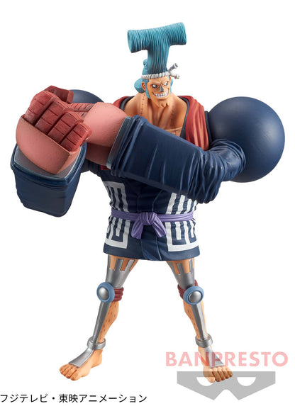 One Piece DXF The Grandline Men Wano Vol.8 Franky Franosuke Figure for Sale