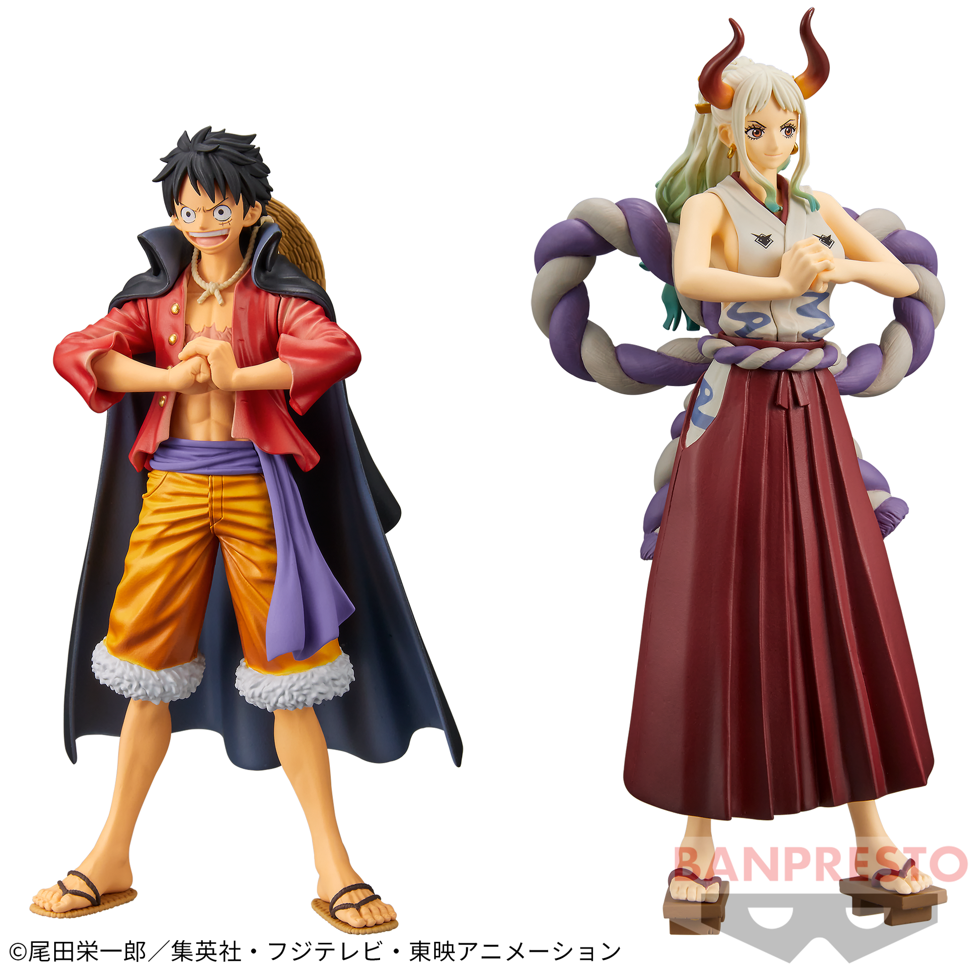 One Piece DXF The Grandline Series Wano vol.4 Luffy/Yamato Figure Buy