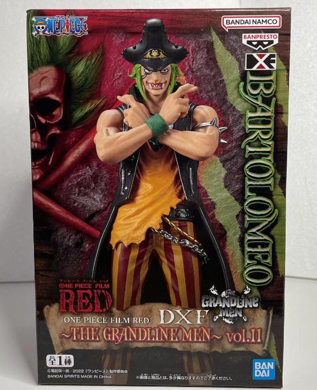 One Piece DXF The Grandline Men Vol.11 Film Red Bartolomeo Figure for Sale