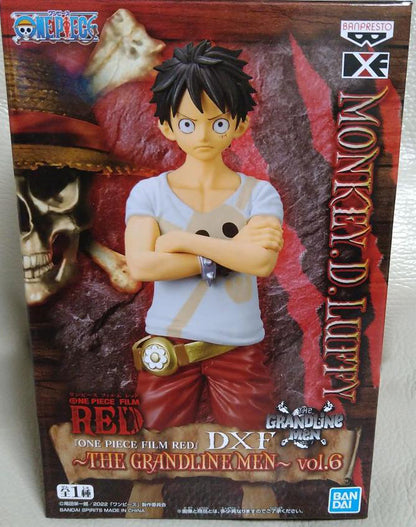 One Piece DXF The Grandline Men Vol.6 Film Red Luffy Figure Buy