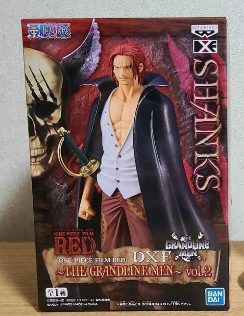 One Piece DXF The Grandline Men Vol.2 Film Red Shanks Figure