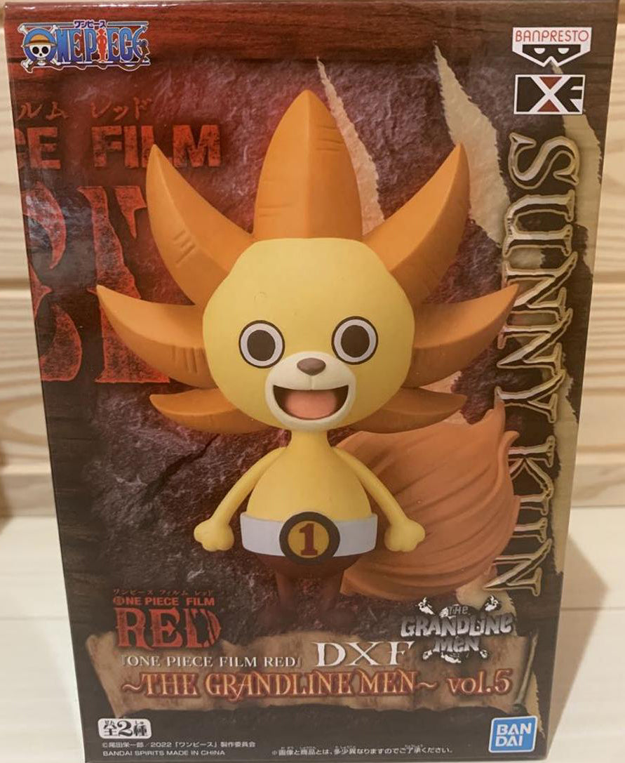 One Piece DXF The Grandline Men Vol.5 Film Red Chopper Sunny-Kun Figure