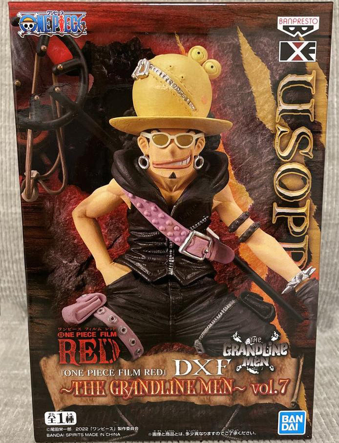 One Piece DXF The Grandline Men Vol.7 Film Red Usopp Figure for Sale