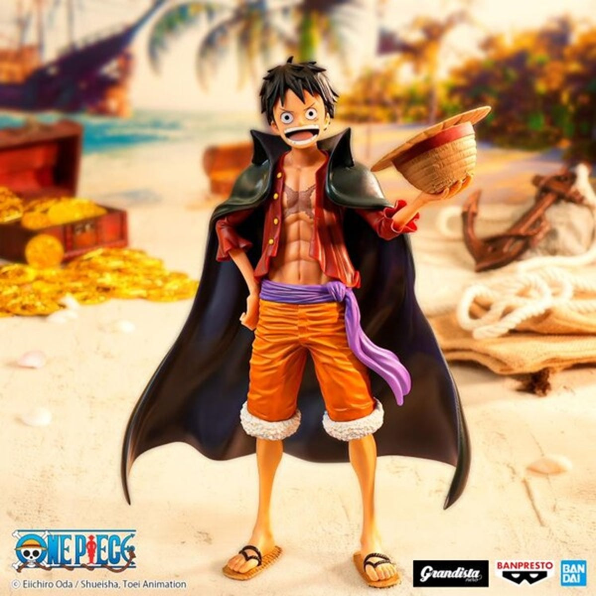 One Piece Grandista Nero Luffy Onigashima Figure