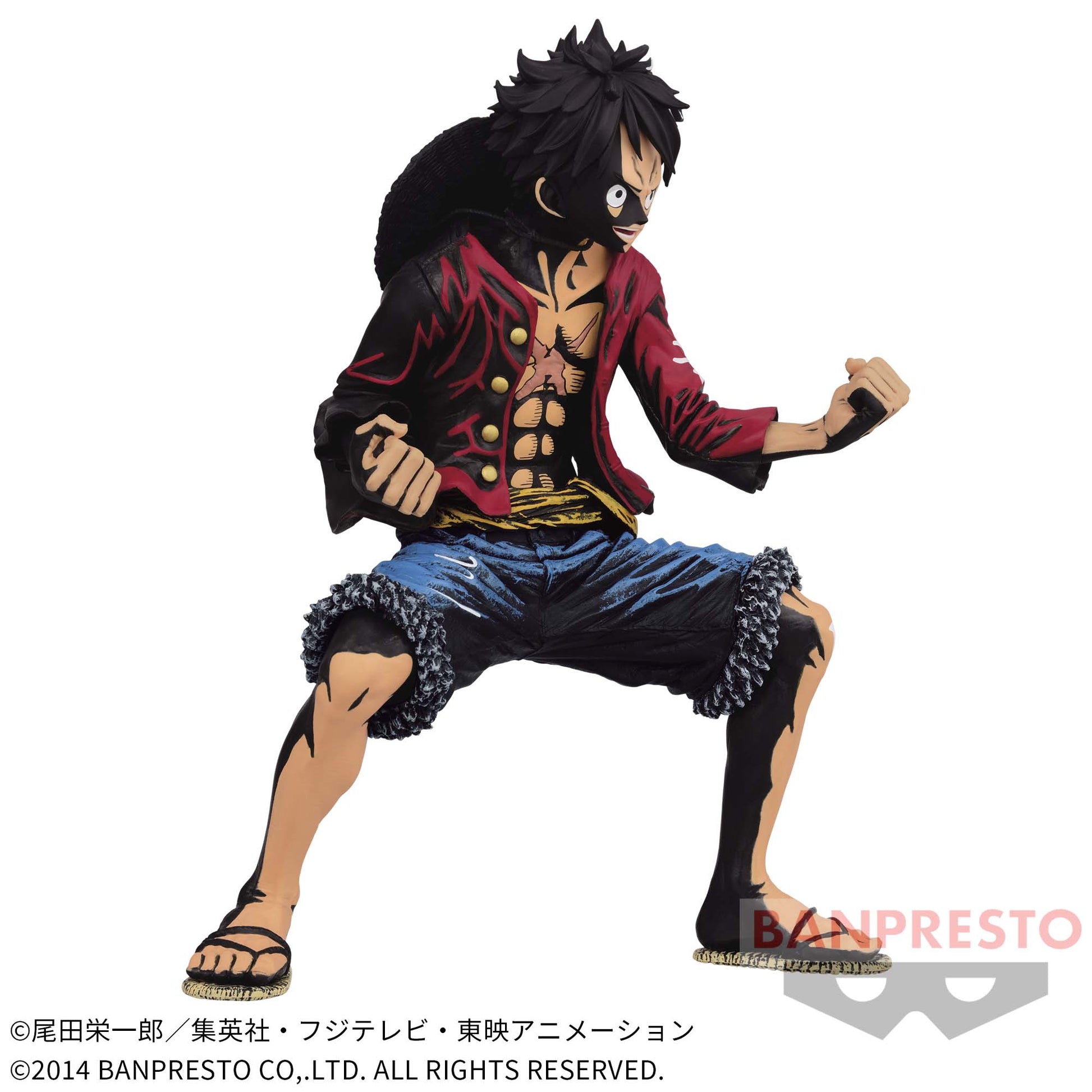 King of Artist Luffy Banpresto Figure Colosseum King of Coloring for Sale