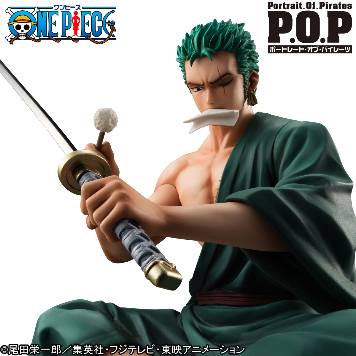 One Piece Portrait Of Pirates S.O.C. Roronoa Zoro Figure for Sale