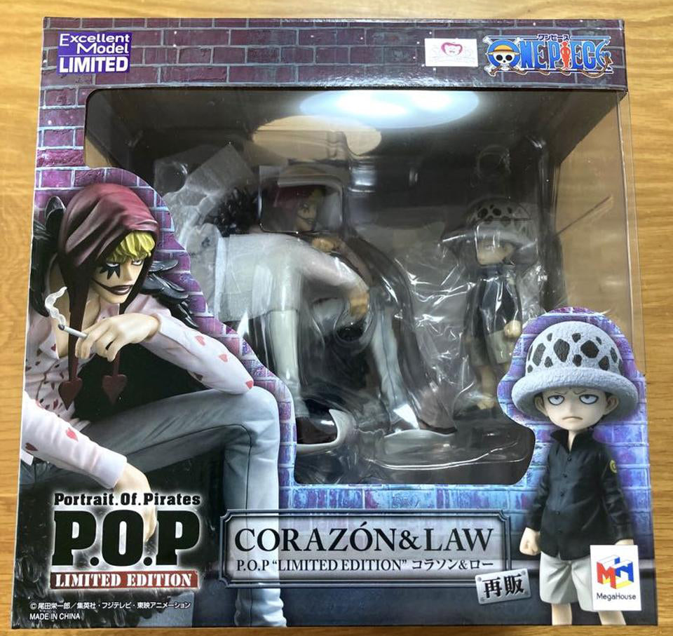 One Piece Portrait of Pirates Limited Edition Corazon & Law Reissue Figure Set Buy