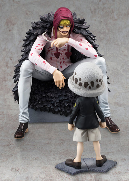 One Piece Portrait of Pirates Limited Edition Corazon & Law Reissue Figure Set for Sale