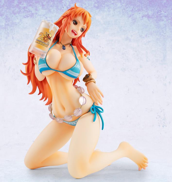 One Piece Portrait of Pirates Nami Ver.BB_SP 20th Anniversary Figure for Sale