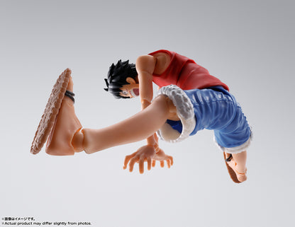 One Piece S.H.Figuarts Monkey D. Luffy Figure Romance Dawn for Sale