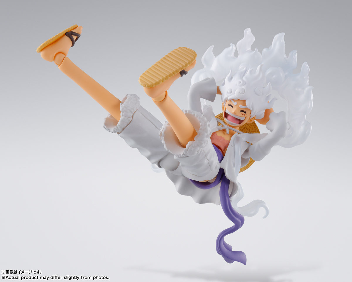 One Piece S.H.Figuarts Monkey D. Luffy Gear 5 Figure for Sale